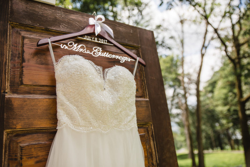 bridal gown hanger