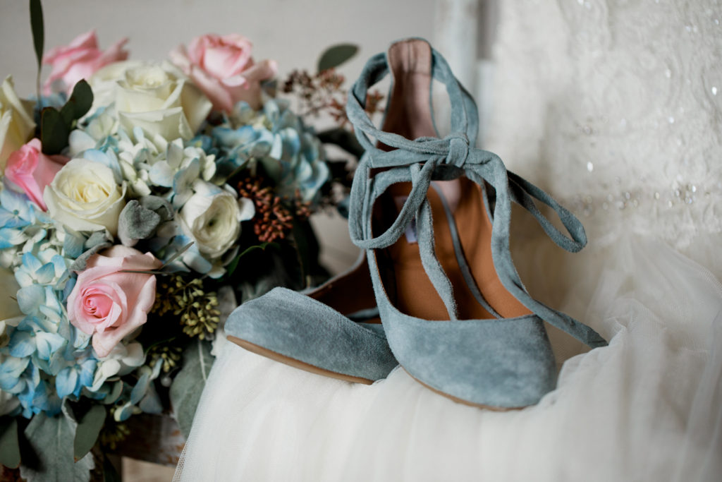 ballet flats bridal shoes