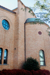 outside building of Columbus Atheneum